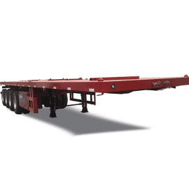 40Ft Mechanical Suspension Flatbed Semi Trailer