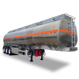 3Axles Fuel Tank Semi Trailer(Aluminum Alloy)