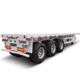 40Ft 3Axle Flatbed Semi-Trailer