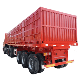 28CBM 3Axles Side Tipper Semi Trailer