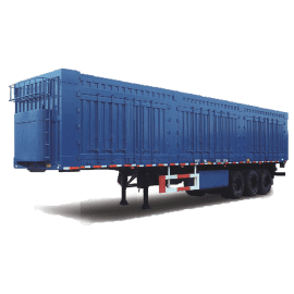 40Ft 3Axles Van Semi Trailer