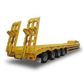 13.5Meter Mechanical Suspension  Lowbed Semi Trailer